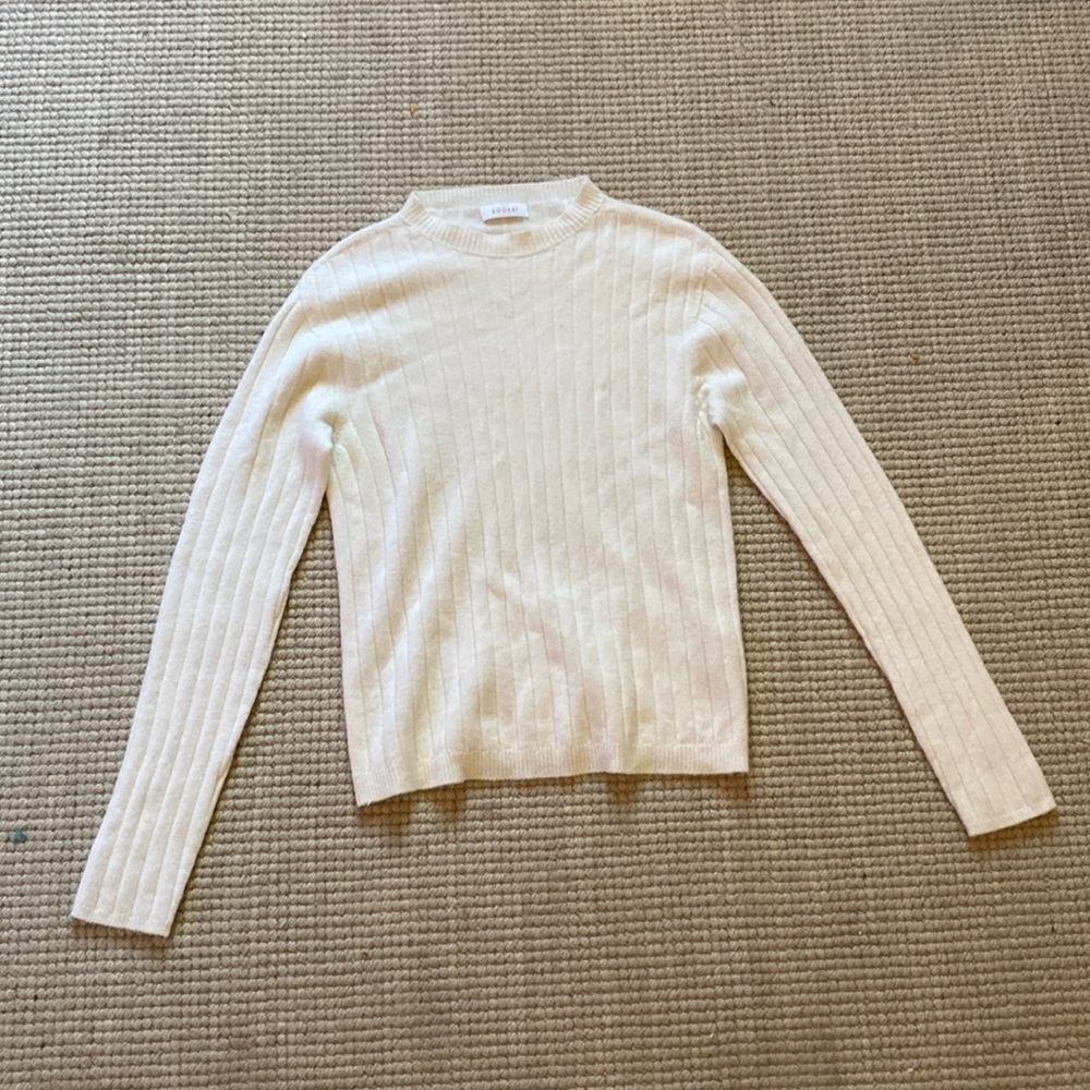 kookai france white sweater